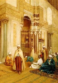Arab or Arabic people and life. Orientalism oil paintings  529, unknow artist
